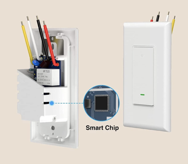 Interruptor de luz inteligente WiFi Gosund SW5 - Imagen 3